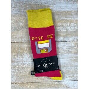 NEW Marc Ecko Cut & Sew Byte Me Men's Size 10-13 Socks